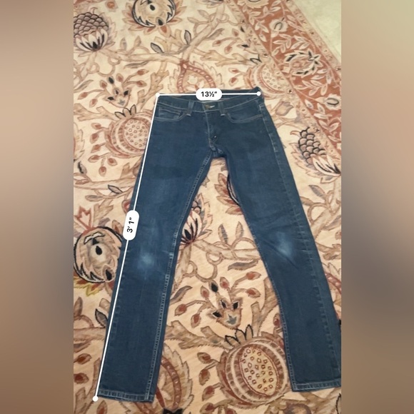 Levis 511 jeans width 30 length 32 with a zipper fly - Picture 5 of 9
